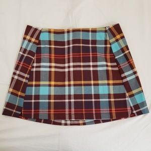 Urban Outfitters Plaid Mini Skirt
